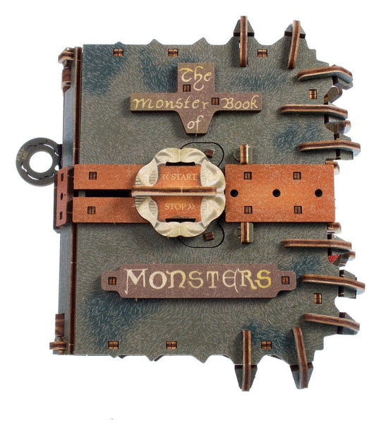 Harry Potter 3D Wooden Puzzle The Monster Book of Monsters