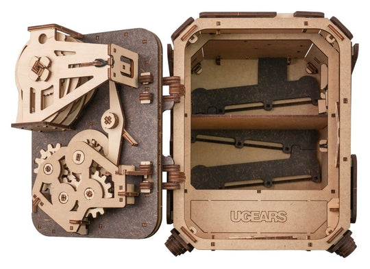 Ugears 3D Wooden Model Kit Safe Too 17 cm