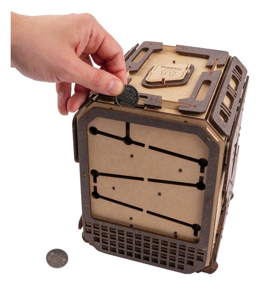 Ugears 3D Wooden Model Kit Safe Too 17 cm