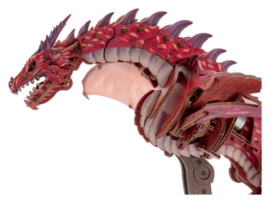 Ugears 3D Wooden Model Kit Firestorm Dragon 43 cm