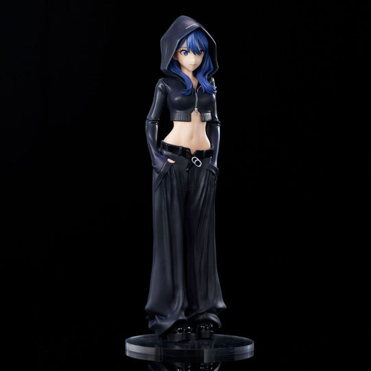 Gridman Universe Zozo Black Collection Statue PVC Rikka Takarada 24 cm