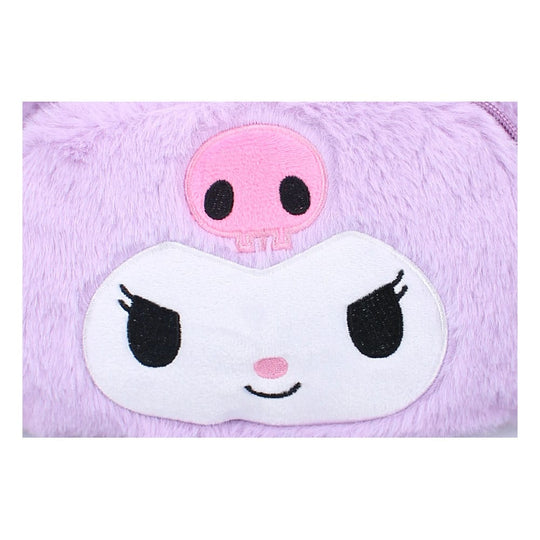 Sanrio Backpack Kuromil Fluffy Festival Purple 26 cm