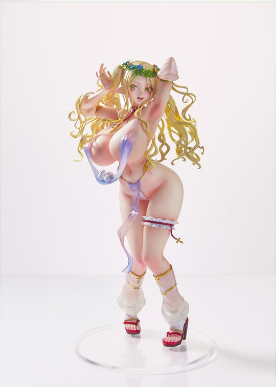 Original Character Elf Village Series PVC Figure 1/6 4th Villager Priscilla Bathing Suit Ver. 25 cm