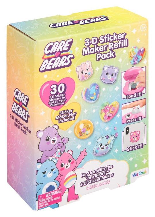 Care Bears 3D Sticker Maker Refills