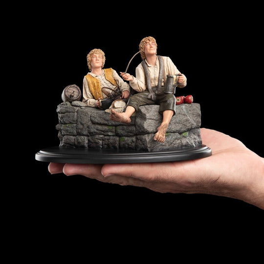 The Lord of the Rings Mini Statue Merry and Pippin 12 cm