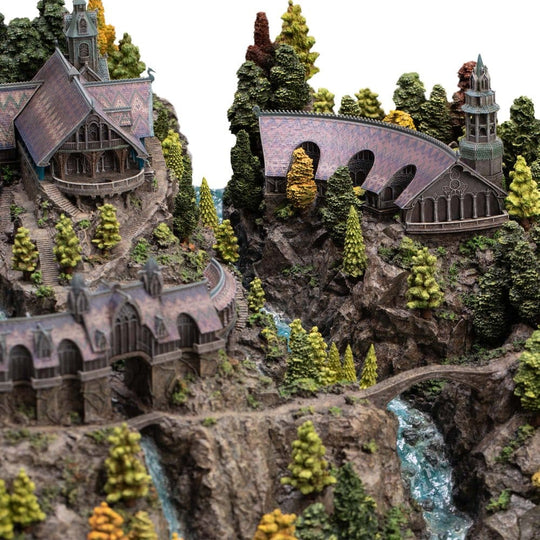 The Lord of the Rings Miniature Environment Rivendell 28 cm