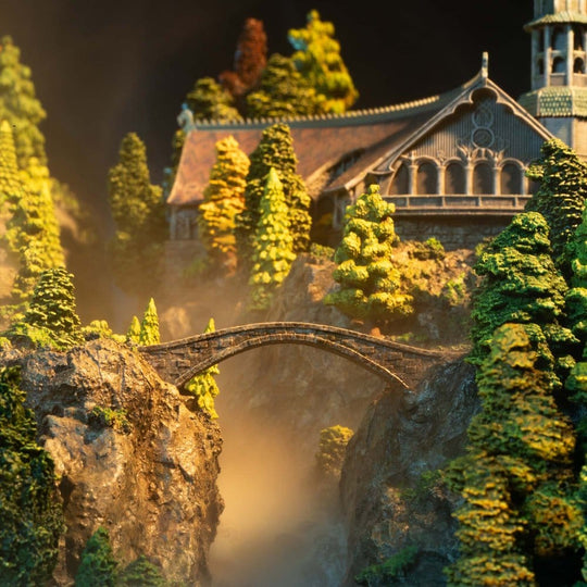 The Lord of the Rings Miniature Environment Rivendell 28 cm