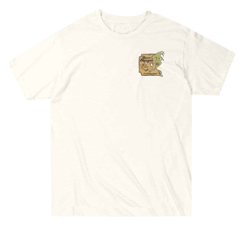 The Lord of the Rings T-Shirt Green Dragon Inn / Cream M