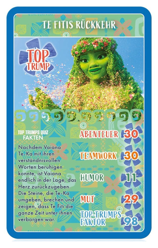 Moana Card Game Top Trumps *German Version*