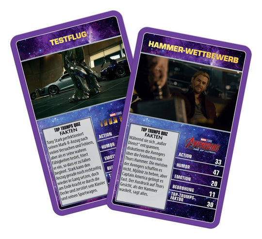 Marvel Card Game Top Trumps Collectables *German Version*