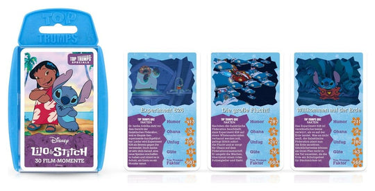 Lilo & Stitch Card Game Top Trumps *German Version*