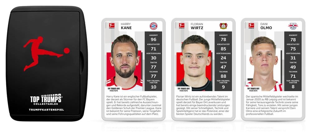Bundesliga 2 Edition Card Game Top Trumps Collectables *German Version*