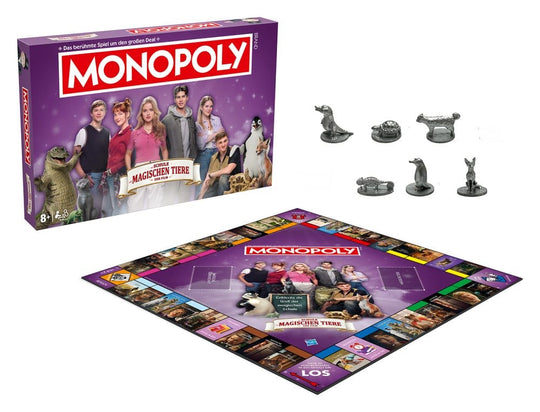 Monopoly Board Game School of Magical Animals *German Version*