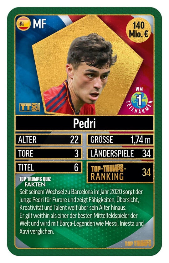 World Football Stars Card Game 200 Pack 3 *German Version*