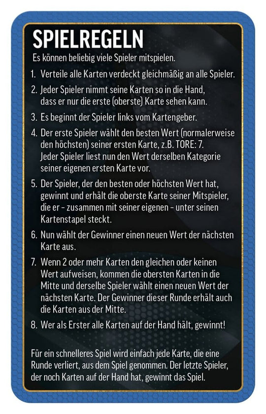 World Football Stars Card Game 200 Pack 2 *German Version*