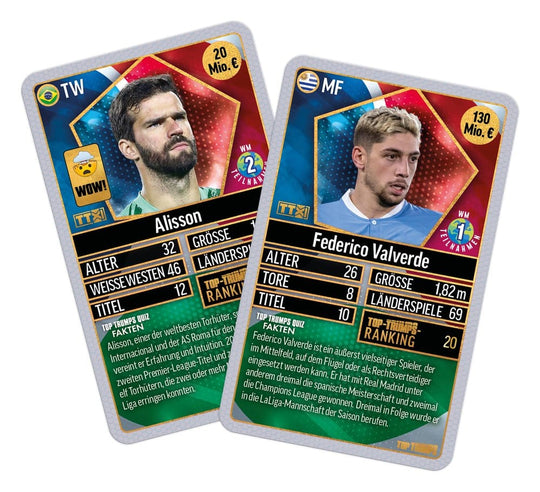 World Football Stars Card Game 200 Pack 5 *German Version*