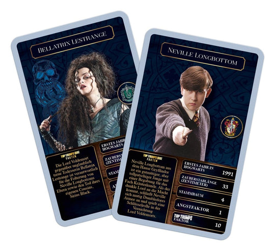 Harry Potter Card Game Top Trumps Witches and Wizards New Version *German Version*