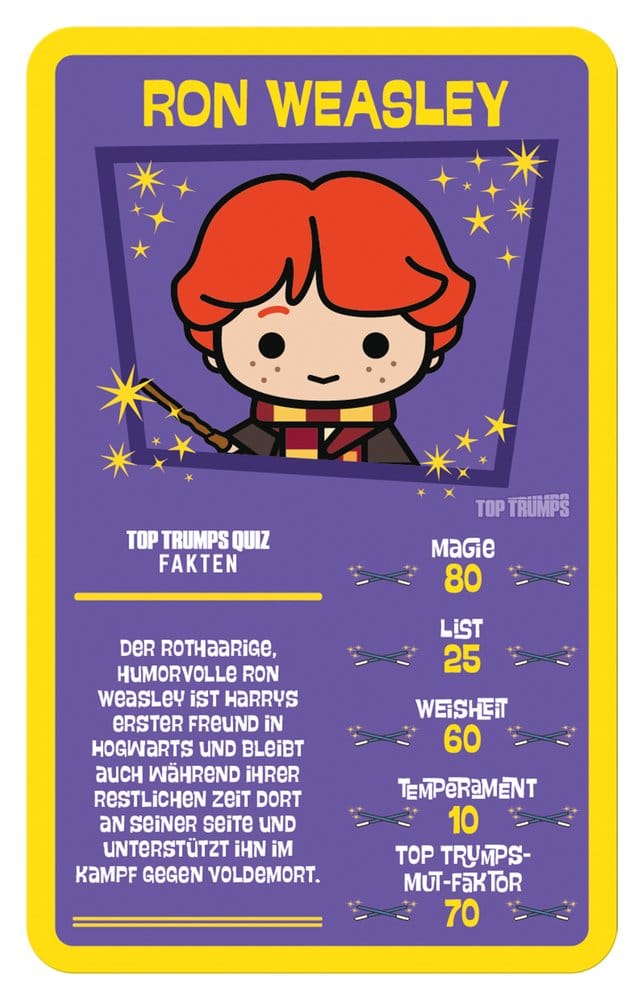Harry Potter Card Game Top Trumps Chibi Style *German Version*