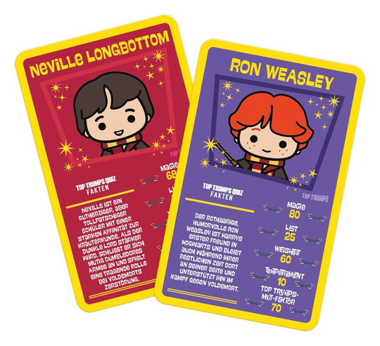 Harry Potter Card Game Top Trumps Chibi Style *German Version*