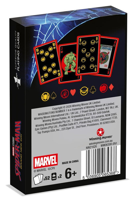 Spider-Man No.1 Playing Cards &nbsp;*GERMAN*