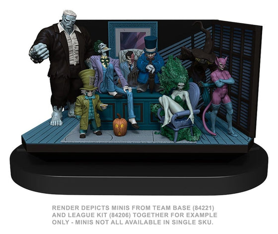 DC HeroClix SwitchClix Minifigures with Base The Long Halloween Team Base 23 cm