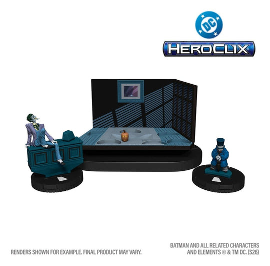 DC HeroClix SwitchClix Minifigures with Base The Long Halloween Team Base 23 cm