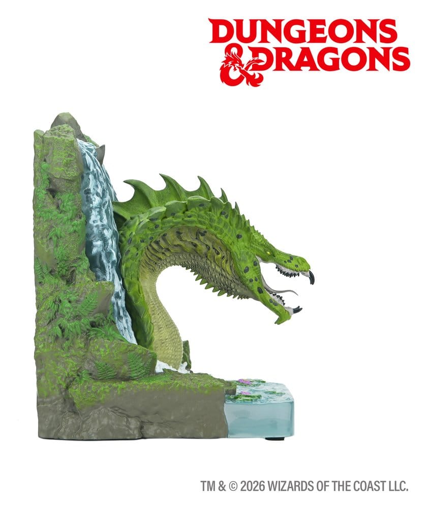 D&D Bookend Green Dragon 18 cm
