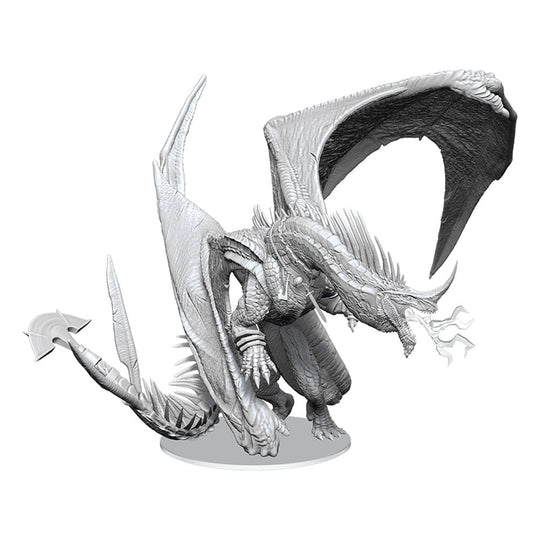 D&D Nolzur's Marvelous Miniatures Unpainted Miniatures Ancient Blue Dragon 20 cm