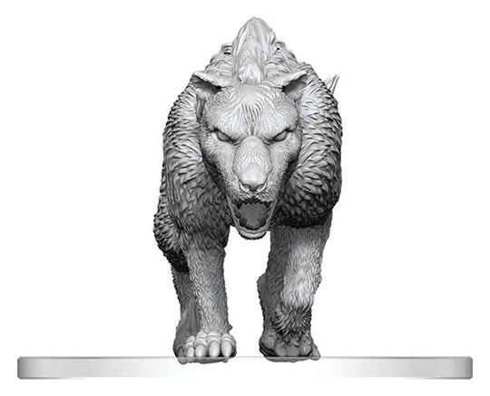 Pathfinder Battles Deep Cuts Unpainted Miniature Hyaenodon 13 cm