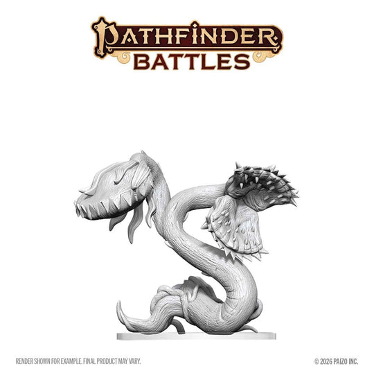 Pathfinder Battles Deep Cuts Unpainted Miniature Snapping Flytrap 15 cm