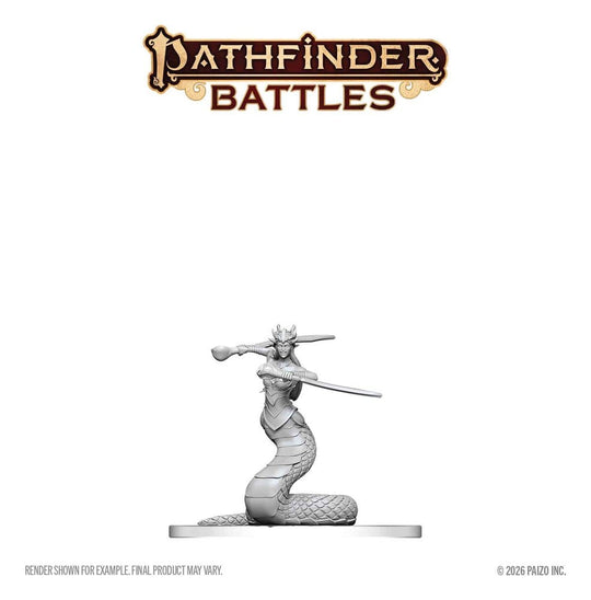 Pathfinder Battles Deep Cuts Unpainted Miniature Lamia Matriarch 13 cm