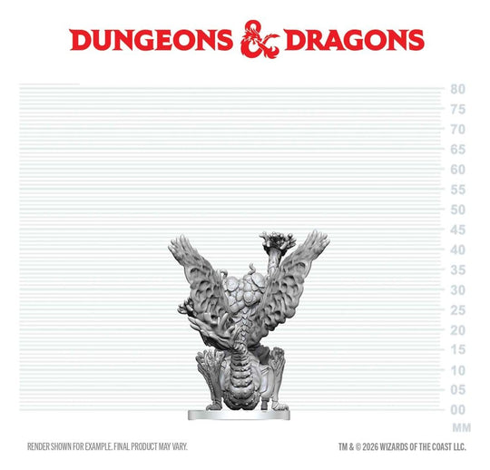 Dungeons & Dragons Nolzur's Marvelous Miniatures Unpainted Miniature Mi-Go 14 cm