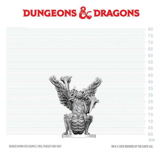 Dungeons & Dragons Nolzur's Marvelous Miniatures Unpainted Miniature Mi-Go 14 cm