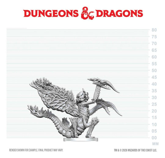 Dungeons & Dragons Nolzur's Marvelous Miniatures Unpainted Miniature Mi-Go 14 cm
