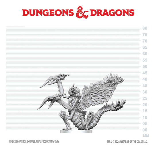 Dungeons & Dragons Nolzur's Marvelous Miniatures Unpainted Miniature Mi-Go 14 cm