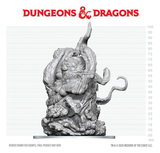 Dungeons & Dragons Nolzur's Marvelous Miniatures Unpainted Miniature Shoggoth 20 cm