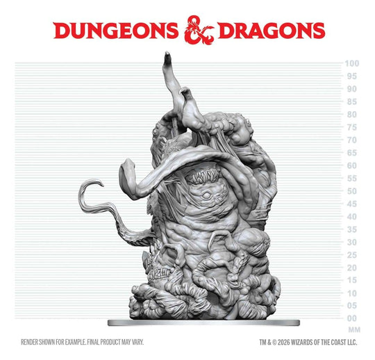 Dungeons & Dragons Nolzur's Marvelous Miniatures Unpainted Miniature Shoggoth 20 cm