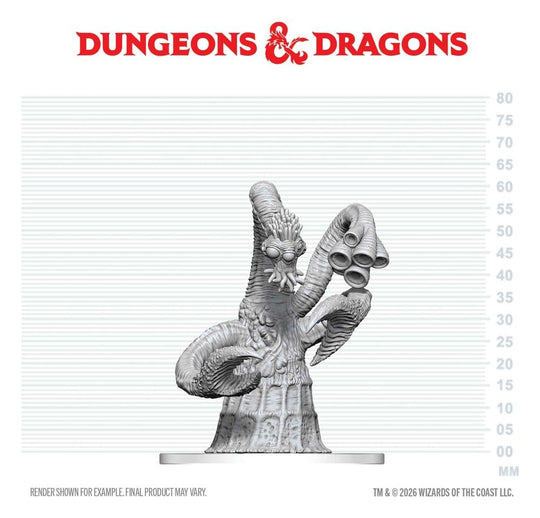 Dungeons & Dragons Nolzur's Marvelous Miniatures Unpainted Miniature Yithian 14 cm