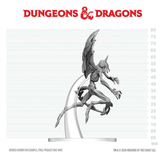 Dungeons & Dragons Nolzur's Marvelous Miniatures Unpainted Miniature Nightgaunt 17 cm