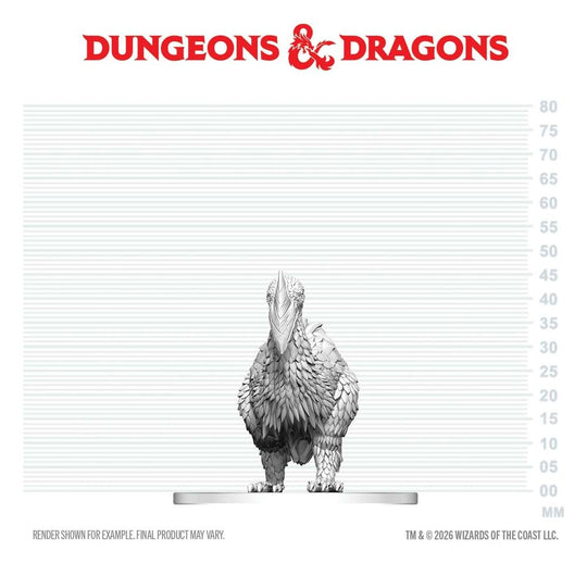 D&D Nolzur's Marvelous Miniatures Mini Figure Axe Beak 4 cm