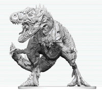 Dungeons & Dragons Nolzur's Marvelous Miniatures Unpainted Miniature Tyrannosaurus Zombie 20 cm