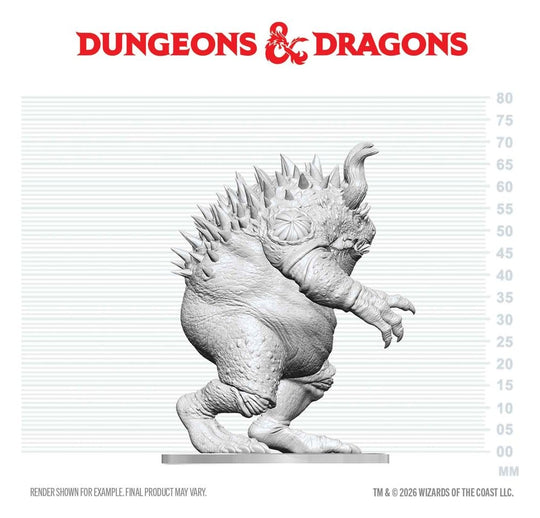 Dungeons & Dragons Nolzur's Marvelous Miniatures Unpainted Miniature Hezrou 17 cm