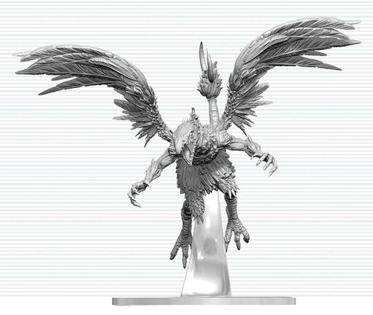 Dungeons & Dragons Nolzur's Marvelous Miniatures Unpainted Miniature Vrock 17 cm