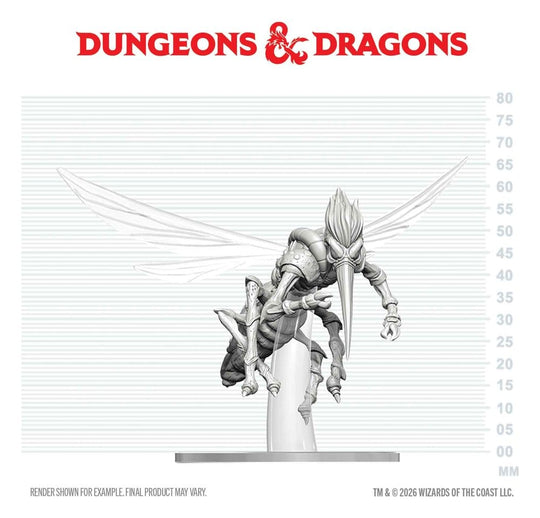 Dungeons & Dragons Nolzur's Marvelous Miniatures Unpainted Miniature Chasme 17 cm