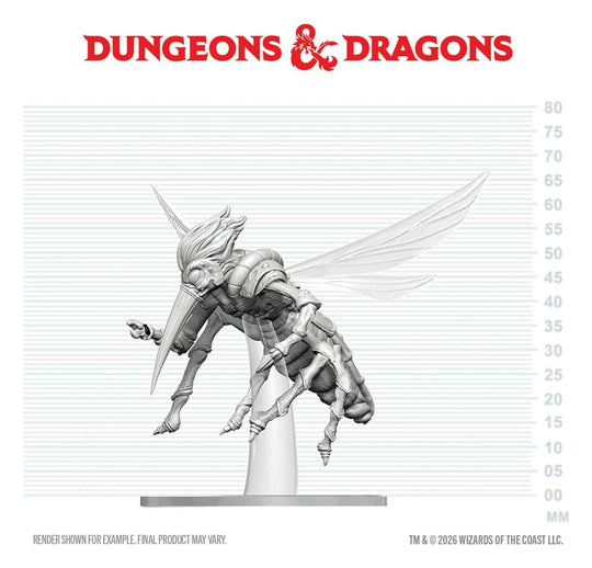 Dungeons & Dragons Nolzur's Marvelous Miniatures Unpainted Miniature Chasme 17 cm
