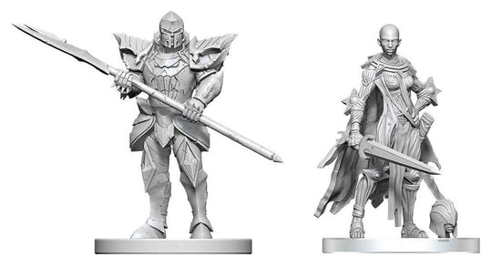 Pathfinder Battles Deep Cuts Unpainted Miniature Nail & Rack Hellknights 14 cm