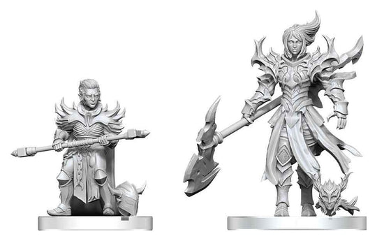 Pathfinder Battles Deep Cuts Unpainted Miniature Pyre & Godclaw Hellknights 14 cm