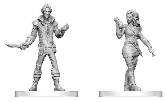 Pathfinder Battles Deep Cuts Unpainted Miniature Thief & Pickpocket 14 cm