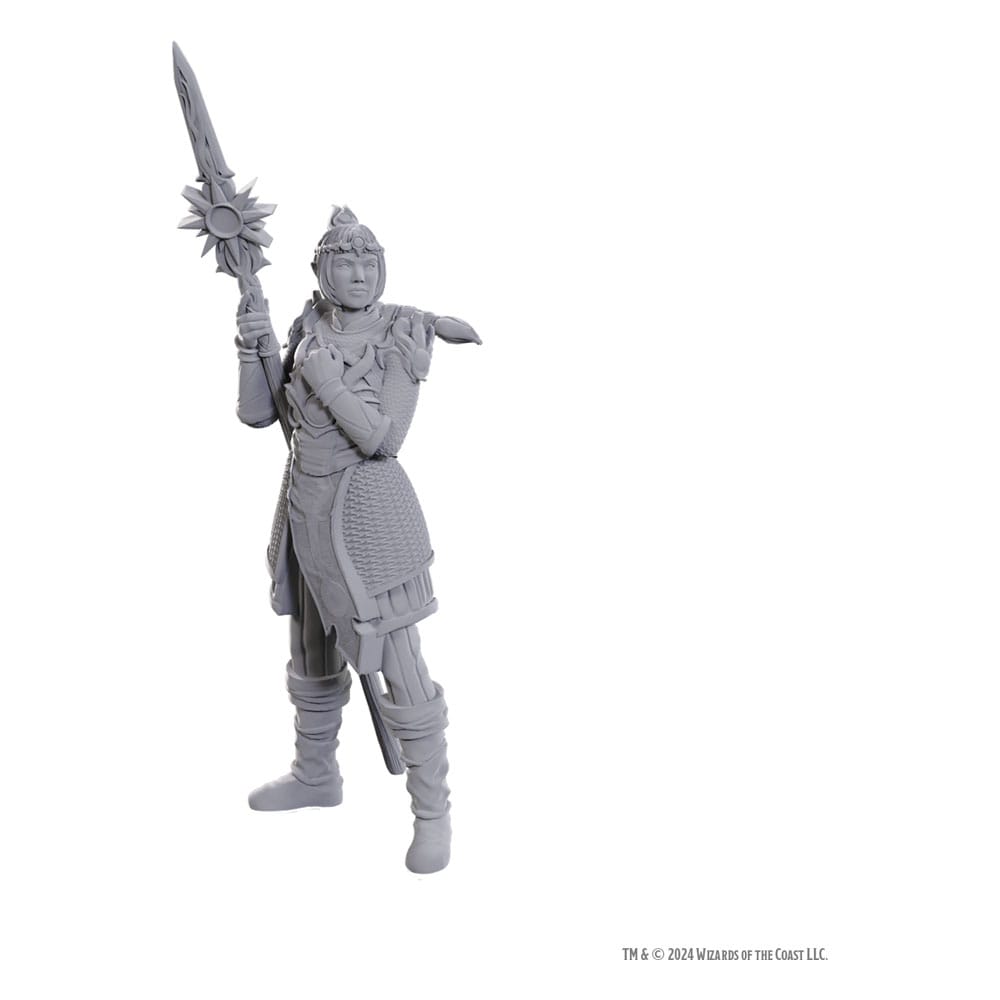 D&D Nolzur's Marvelous Miniatures Unpainted Miniature Lae'zel & Shadowheart