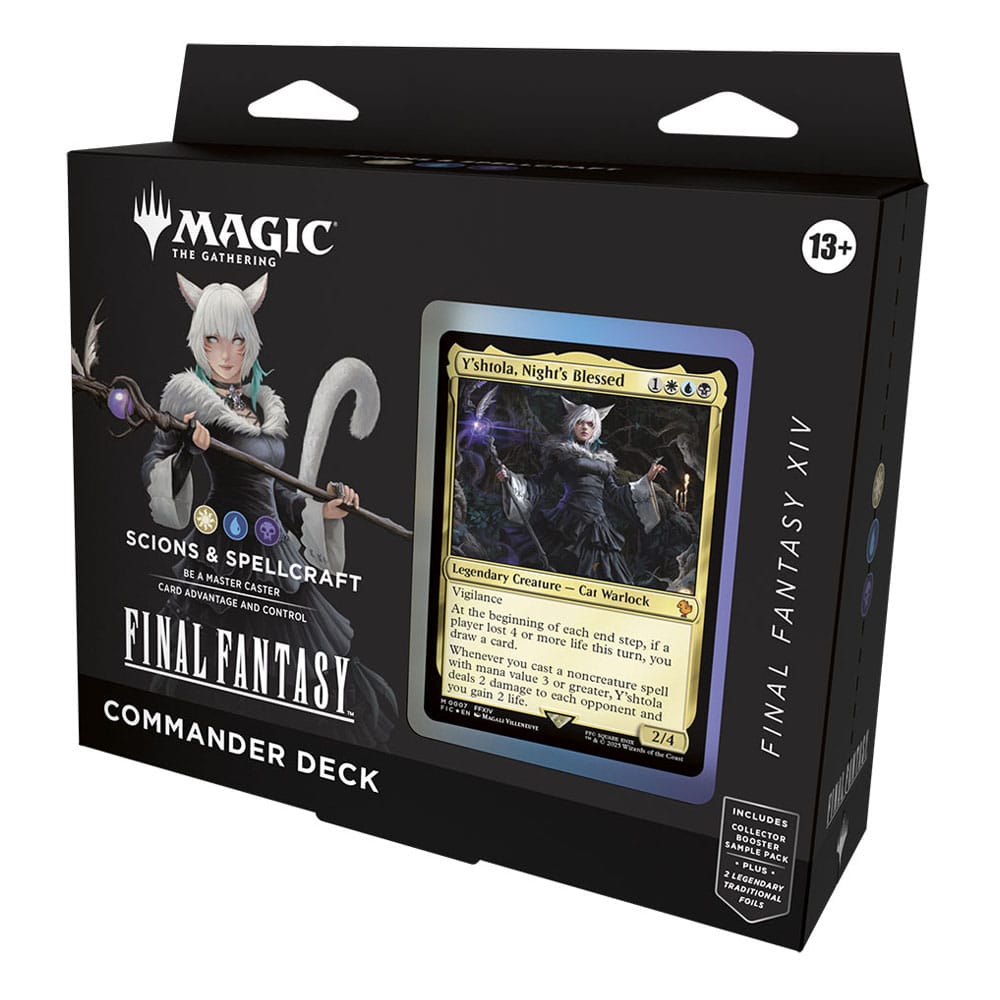 Magic the Gathering Final Fantasy Commander Decks Display (4